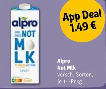 REWE DE Alpro Not Milk tilbud