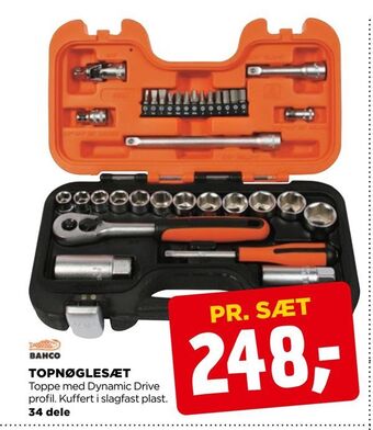 jem & fix Topnøglesæt tilbud