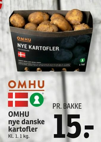 SPAR OMHU nye danske kartofler tilbud