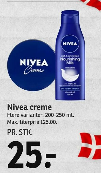 Nivea creme