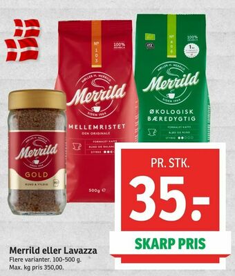 SPAR Merrild eller Lavazza tilbud