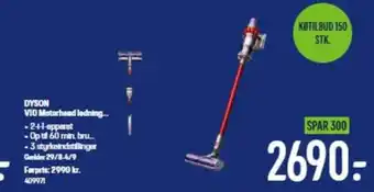 Dyson V10 Motorhead Ledning