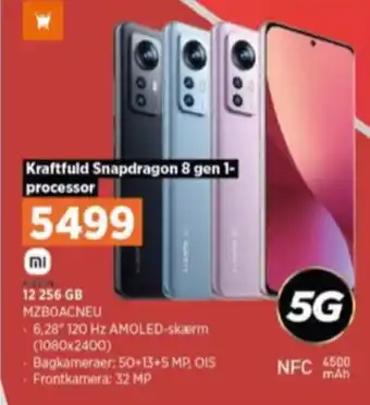 Power Xiaomi mi 12 mobiltelefon tilbud