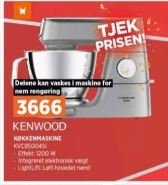 Power Kenwood køkkenmaskine tilbud