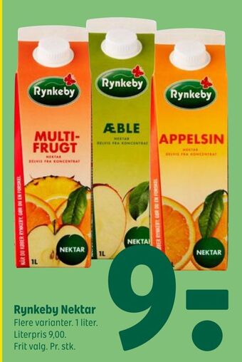 Coop 365 Rynkeby nektar tilbud