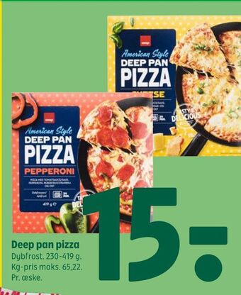 Coop 365 Deep pan pizza tilbud