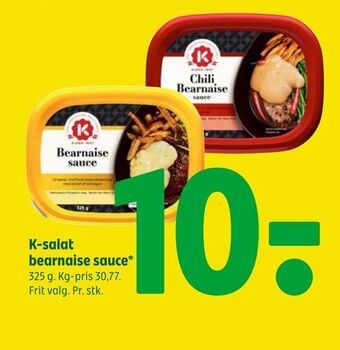 Coop 365 K-salat bearnaise sauce tilbud