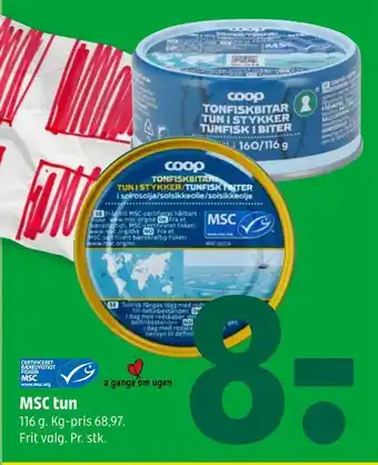Coop 365 Msc tun tilbud