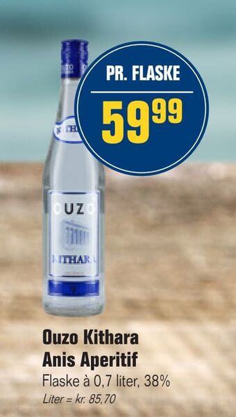 Otto Duborg Ouzo kithara anis aperitif tilbud