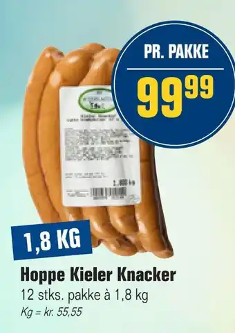 Otto Duborg Hoppe kieler knacker tilbud