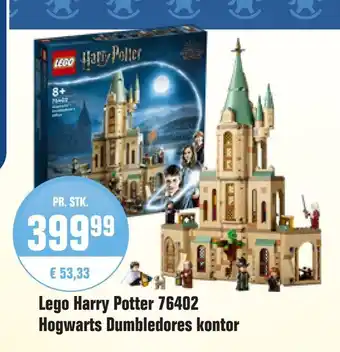 Otto Duborg Lego harry potter 76402 hogwarts dumbledores kontor tilbud