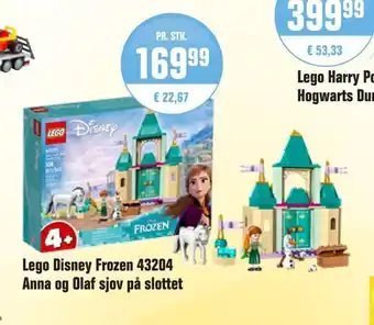 Otto Duborg Lego disney frozen 43204 anna og olaf sjov på slottet tilbud