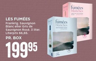 MENY Les fumées tilbud