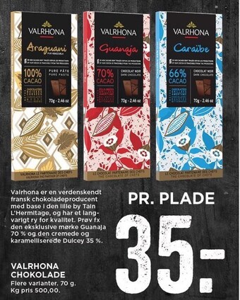 Valrhona chokolade