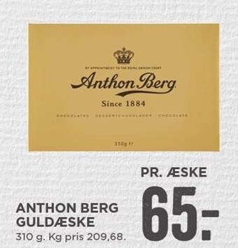 MENY Anthon berg guldæske tilbud
