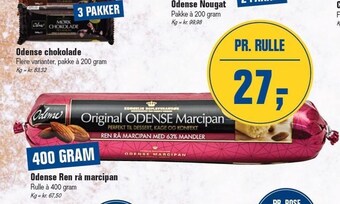 Otto Duborg Odense ren rå marcipan tilbud