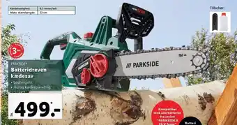 Batteridreven kædesav