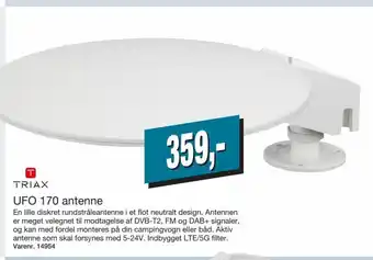 Triax UFO 170 Antenne