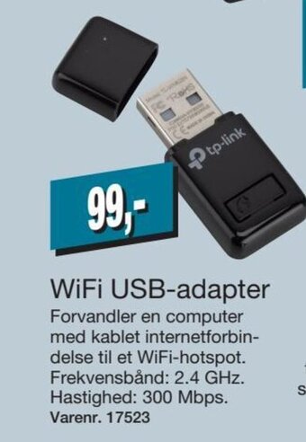 Harald Nyborg Wifi USB- adapter tilbud