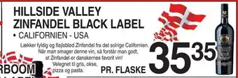 Hillside valley zinfandel black label