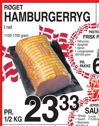 ABC Lavpris Røget hamburgerryg tilbud