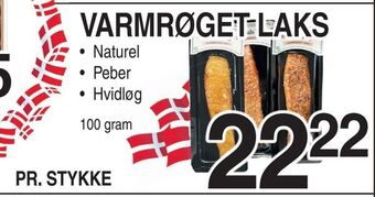 ABC Lavpris Varmrøget laks tilbud