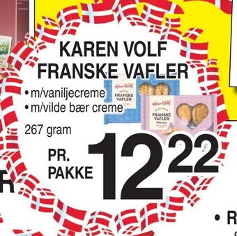 ABC Lavpris Karen volf franske vafler tilbud