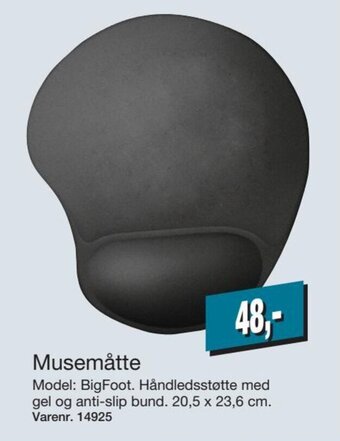 Harald Nyborg Musemåtte tilbud