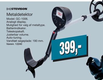 Harald Nyborg Metaldetektor tilbud