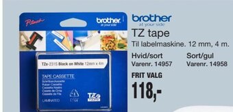 Harald Nyborg TZ Tape tilbud