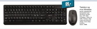 Harald Nyborg Tastatur og mus Wireless tilbud