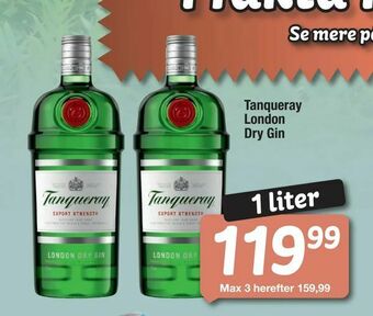 Fakta Tyskland Tanqueray London Dry Gin tilbud