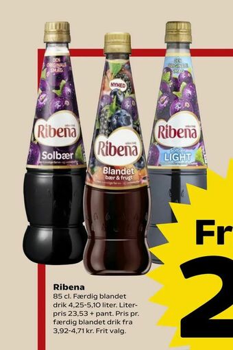 Kvickly Ribena tilbud