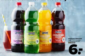 Netto Kingsway saftevand tilbud