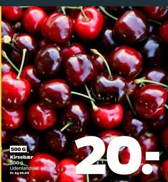 Netto Kirsebær tilbud