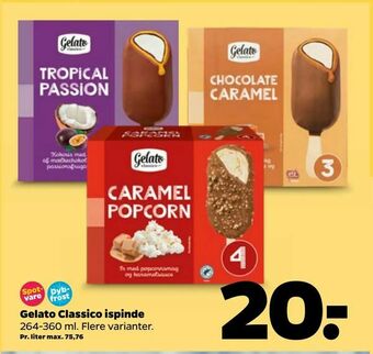 Netto Gelato Classico ispinde tilbud