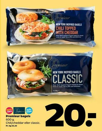 Netto Premieur bagels tilbud
