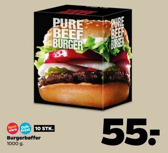 Netto Burgerbøffer tilbud