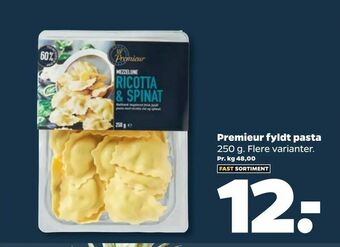 Netto Premieur fyldt pasta tilbud