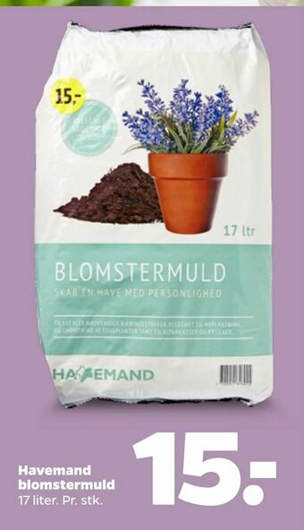 Netto Havemand blomstermuld tilbud