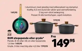 Kvickly Bum stegepande eller gryde tilbud