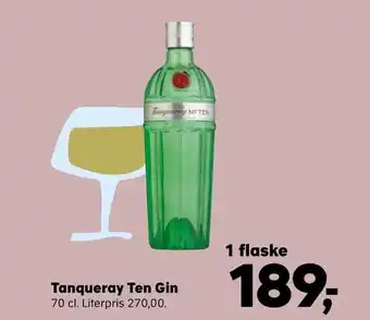 Kvickly Tanqueray ten gin tilbud
