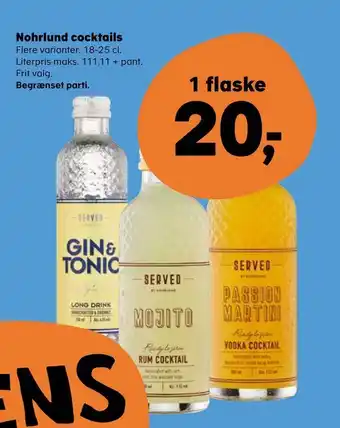 Nohrlund cocktails