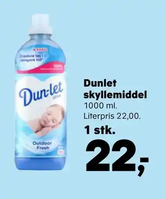 Kvickly Dunlet skyllemiddel tilbud