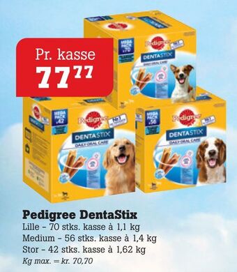 Poetzsch Padborg Pedigree dentastix tilbud