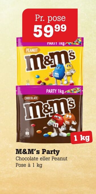M&m's party