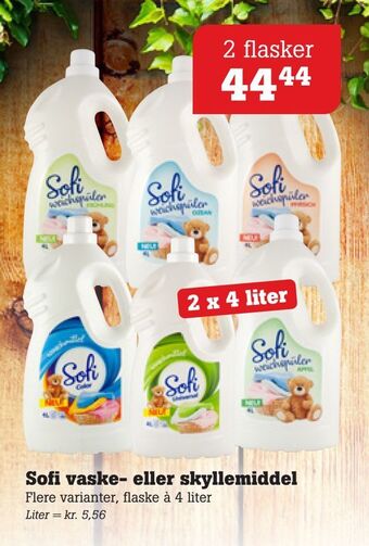 Poetzsch Padborg Sofi vaske- eller skyllemiddel tilbud