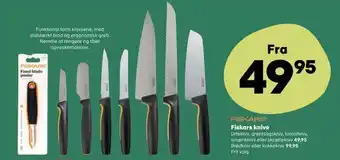 Kvickly Fiskars knive tilbud