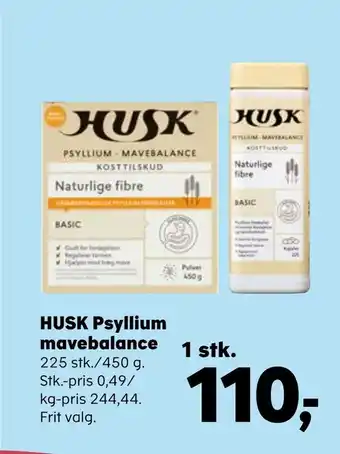 Husk psyllium mavebalance