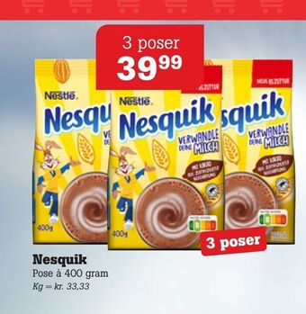 Poetzsch Padborg Nesquik tilbud